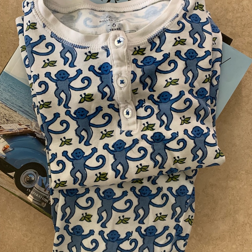 Roberta Roller Rabbit pajamas. VGUC.